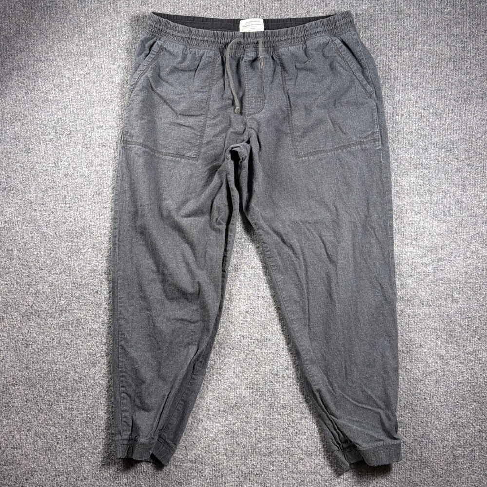 REI Co-op Jogger Pants Womens XL 36x27 Gray Drawstring Pull On Relaxed Hiking